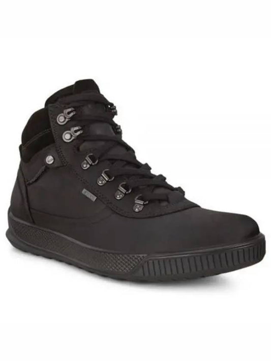 Byway Tread High Top Sneakers Black - ECCO - BALAAN 2