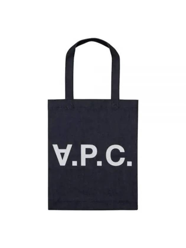 Laure logo denim tote bag blue - A.P.C. - BALAAN 2