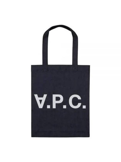 Laure logo denim tote bag blue - A.P.C. - BALAAN 2