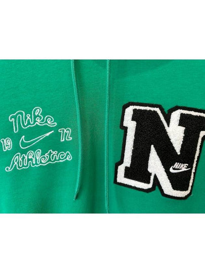 Hooded Sweatshirt FN3100 365 Green MENS S Asian Fit - NIKE - BALAAN 2