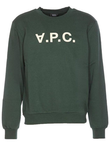 Grand VPC Sweatshirt Green - A.P.C. - BALAAN 1