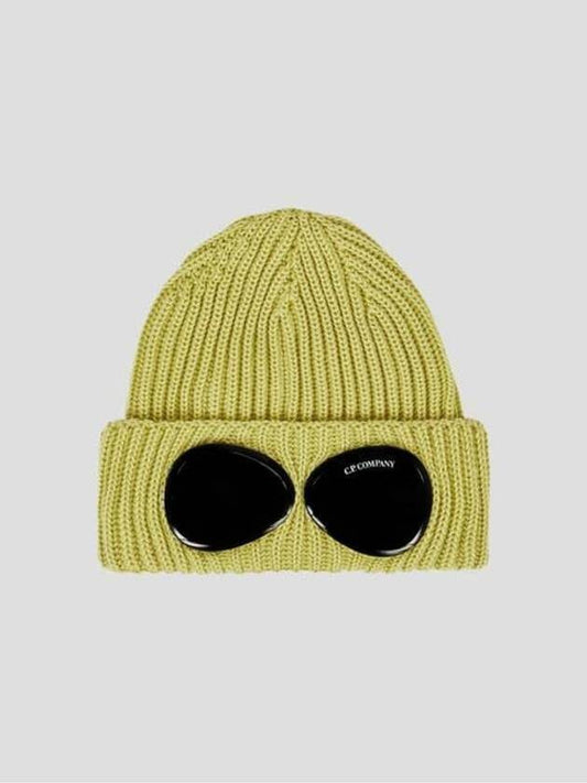 Goggles Merino Wool Beanie Yellow - CP COMPANY - BALAAN 2