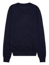 CD Icon Signature Cashmere Jersey Knit Top Navy - DIOR - BALAAN 3