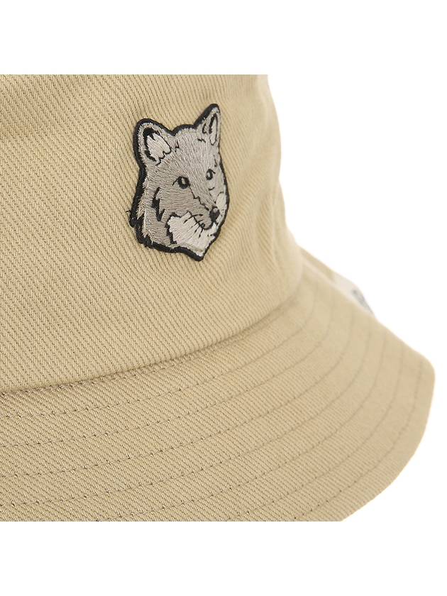 Bold Foxhead Bucket Hat Canvas MM06114WW0096 P357 - MAISON KITSUNE - BALAAN 5