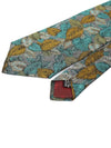 100 silk gray leaf pattern tie - A. TESTONI - BALAAN 4