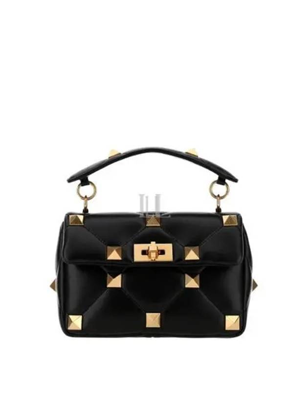 Rockstud Shoulder Bag Black - VALENTINO - BALAAN 2