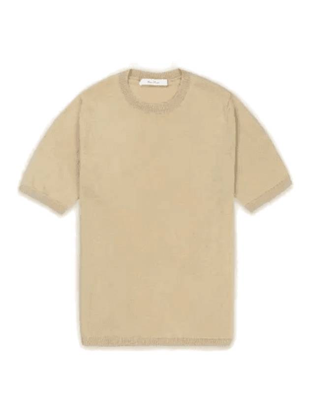 Warren Short Sleeve T-Shirt Ecru - MAX MARA - BALAAN 1