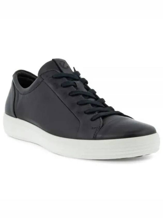 Soft 7 M Low Top Sneakers Black - ECCO - BALAAN 2
