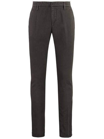 Dondup Gaubert Cotton Chino Trousers - DONDUP - BALAAN 1