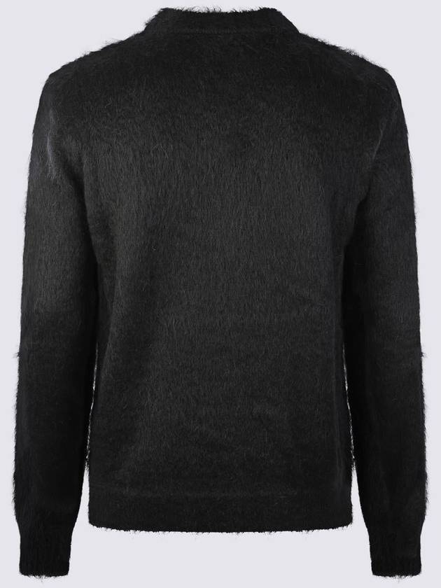 23 fw Black Mohair Blend Sweater BH0KD000KF38EAB B0480738917 - BALMAIN - BALAAN 3