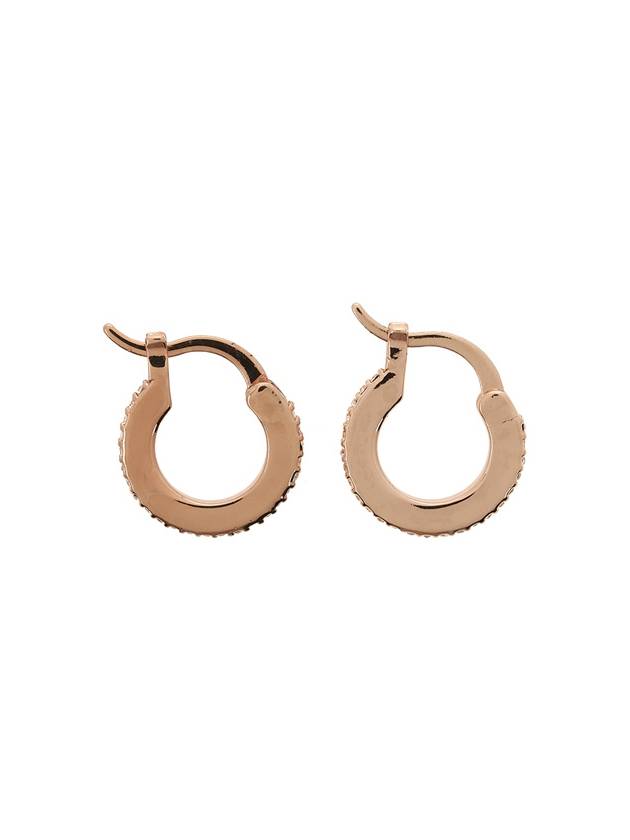 Pave huggy earrings C9337 PEACH - COACH - BALAAN 3