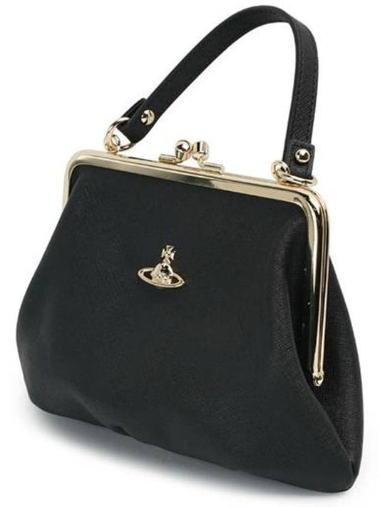 Women s Logo Tote Bag Black 4B010007W L001N N402 - VIVIENNE WESTWOOD - BALAAN 2