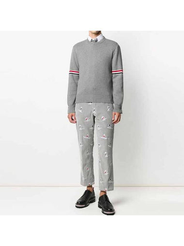 Thom Browne MKA326A Milanese stitch knit top - THOM KROM - BALAAN 1