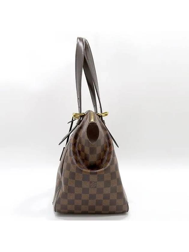 N41119 Damier Eben Canvas Verona GM Shoulder Bag - LOUIS VUITTON - BALAAN 3