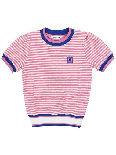 C23MTS005W Striped Top Pink - CHUCUCHU - BALAAN 1