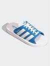 Original Gazelle Beach Slippers Blue - ADIDAS ORIGINALS - BALAAN 5