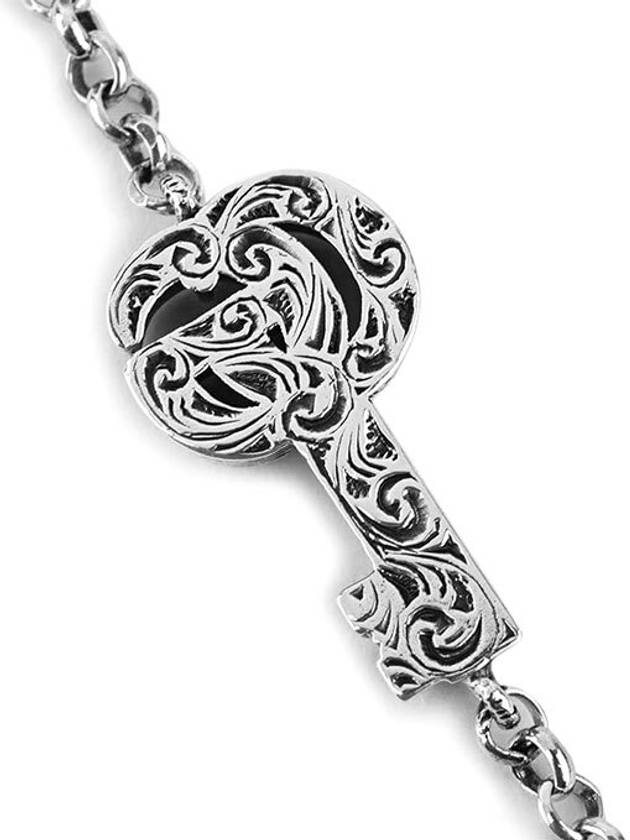 GG Mamont Key Charm Bracelet Silver YBA632207001 - GUCCI - BALAAN 3