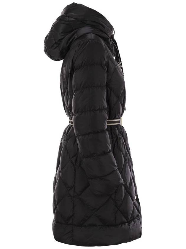 Trecap Drip Proof Canvas Parka Padding Black - MAX MARA - BALAAN 4