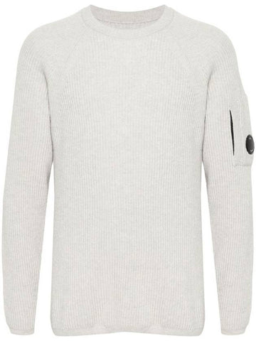 C.P. Company Lambswool Grs Crew Neck Full Knit Clothing - CP COMPANY - BALAAN 1