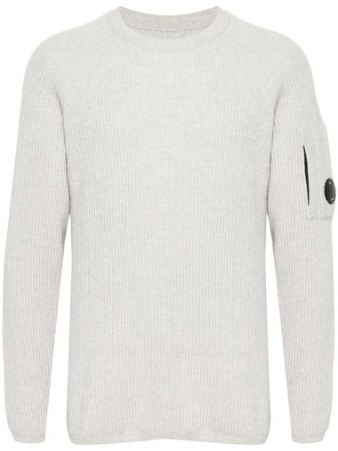 C.P. Company Lambswool Grs Crew Neck Full Knit Clothing - CP COMPANY - BALAAN 1