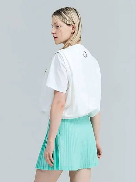 Golf Tennis Pastel Pleated Skirt Mint - AVAVE - BALAAN 2