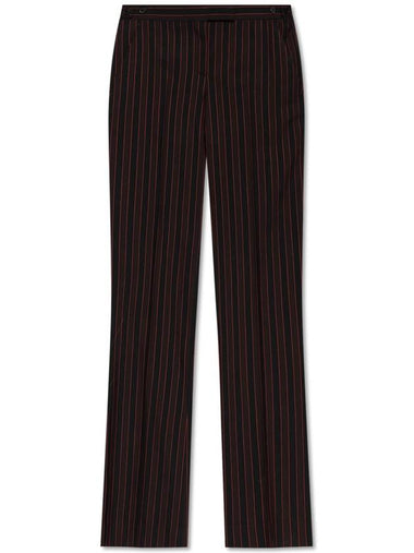 Alexander McQueen Wool Trousers, Women's, Navy Blue - ALEXANDER MCQUEEN - BALAAN 1