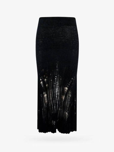 23 fw blend wool skirt WITH mesh effect C23WMJ01640001 B0650786950 - CHLOE - BALAAN 1