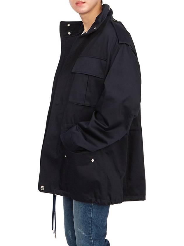 Pocket Patch Jacket Nautic Blue - AMI - BALAAN 8