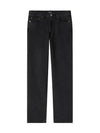 Men's Martin Straight Jeans Black - A.P.C. - BALAAN 2