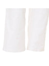 UPKN038 K0707D03 WHITE KNT Straight Cotton White Pants - KITON - BALAAN 5
