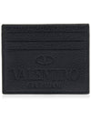 Logo Identity Card Wallet Black - VALENTINO - BALAAN 2