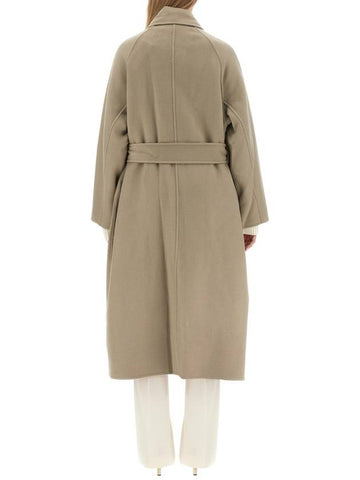 Belt Single Coat Beige - AMI - BALAAN 1