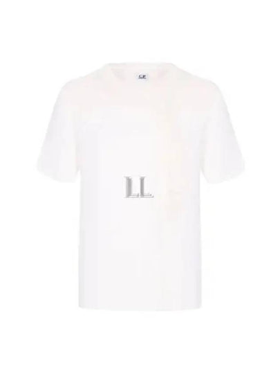 20/1 Jersey Pocket Short Sleeve T-Shirt White - CP COMPANY - BALAAN 2