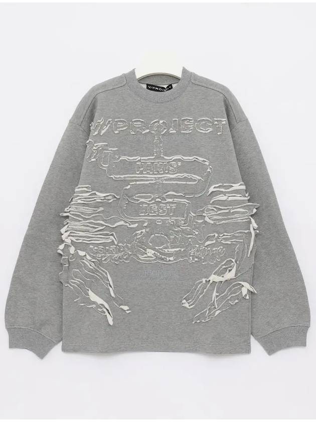 SWEAT54 S25 LIGHT GRAY Sweatshirt - Y/PROJECT - BALAAN 2