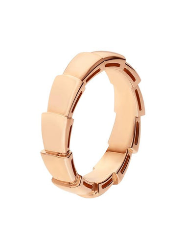 Serpenti Viper Ring Rose Gold - BVLGARI - BALAAN 1