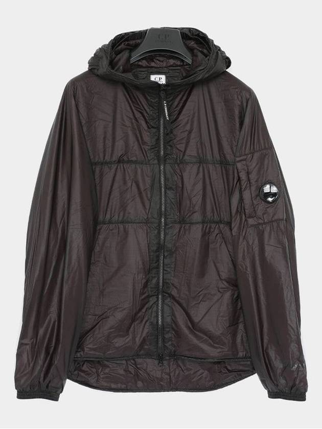 Nada Shell Hooded Jacket Black - CP COMPANY - BALAAN 1