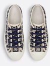 Walk'N'Dior Oblique Low Top Sneakers Navy - DIOR - BALAAN 4