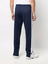 Men's Logo Print Track Pants Navy - PALM ANGELS - BALAAN 5