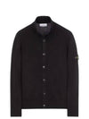 Winter Cotton Cardigan Black - STONE ISLAND - BALAAN 2