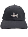 Low Pro Basic Strap Ball Cap Black 1311070 0001 - STUSSY - BALAAN 2