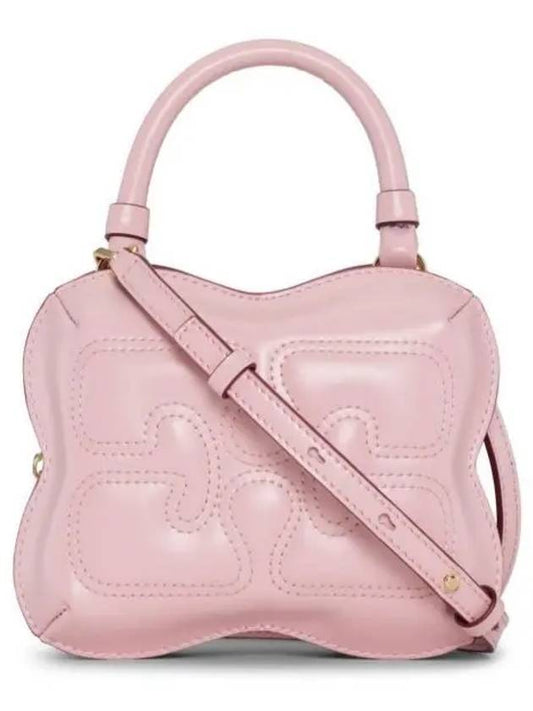 Butterfly Small Cross Bag Pink - GANNI - BALAAN 2