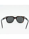 Metal Frame Square Sunglasses Brown 4S268CPMB - CELINE - BALAAN 4