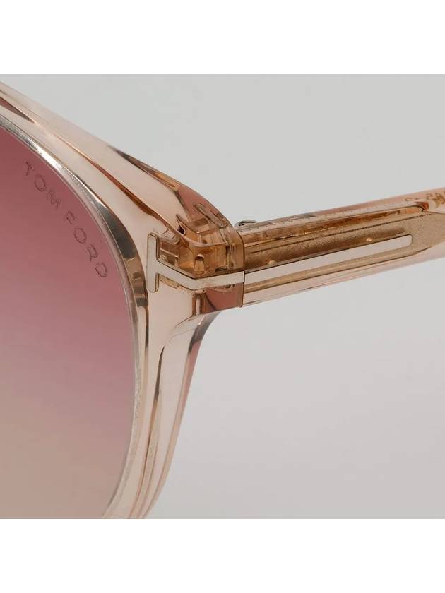 Sunglasses TF1052K 72T Pink Transparent Horn Rim Asian Fit - TOM FORD - BALAAN 5