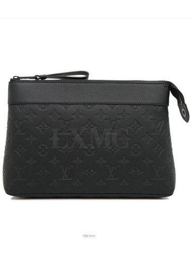 M82545 Monogram Shadow Pochette Voyage Souffle Clutch - LOUIS VUITTON - BALAAN 1