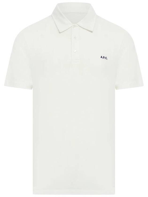 Carter Cotton Polo Shirt White - A.P.C. - BALAAN 2