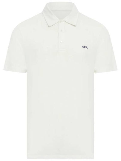 Carter Cotton Polo Shirt White - A.P.C. - BALAAN 2