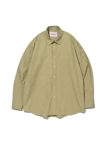 Cation Standard Paper Ver.2 Long Sleeve Shirt Olive - KINDS - BALAAN 1