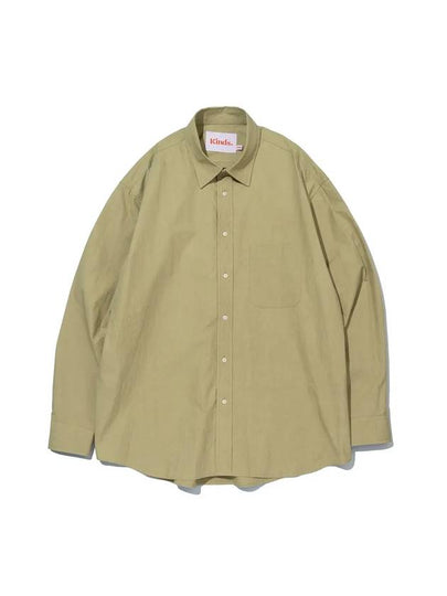 Cation Standard Paper Ver.2 Long Sleeve Shirt Olive - KINDS - BALAAN 2