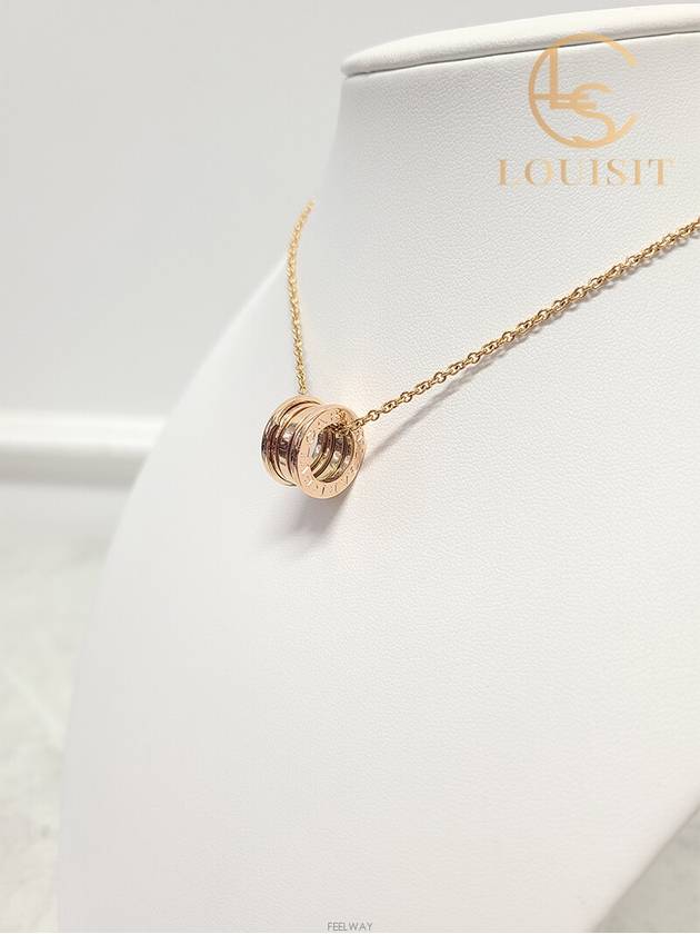 Used luxury goods Lewis It Rose gold B Zero1 necklace - BVLGARI - BALAAN 2