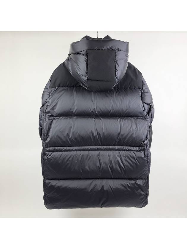 Logo Applique Nylon Puffer Coat Black - BURBERRY - BALAAN 6